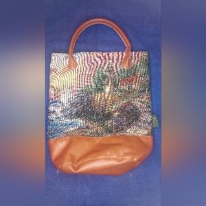 Thomas Kincaid Tapestry Purse